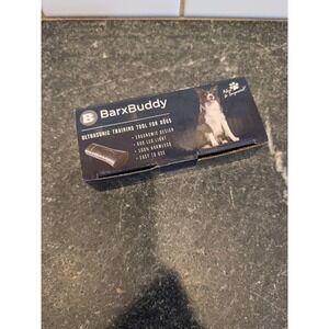 BarxBuddy Ultrasonic Training Tool for Dogs Black Anti Barking Device New In Box